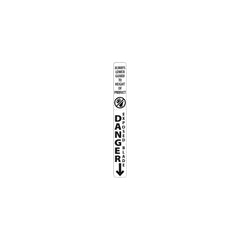 Biro Safety Label replacement part 51086 by Papco Parts