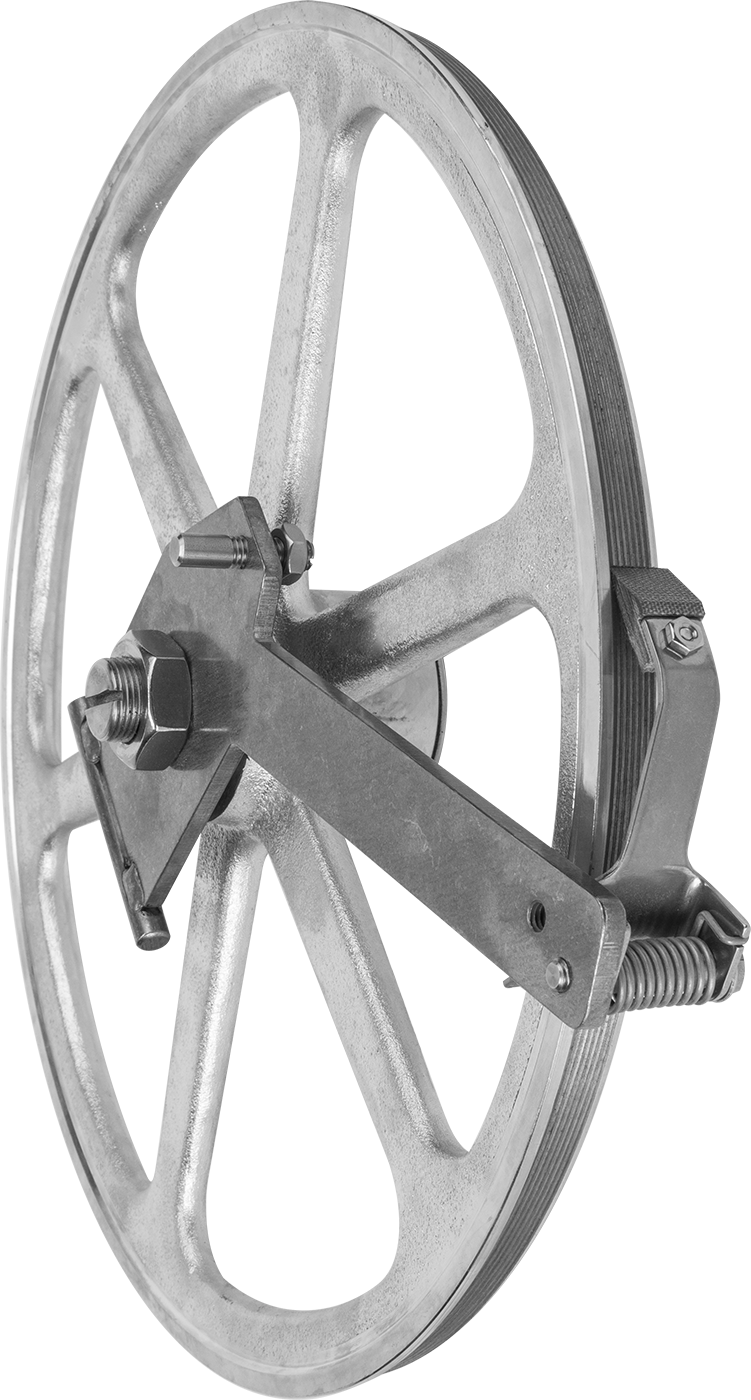 Biro 14 inch upper saw wheel with hinge replacement part 51183