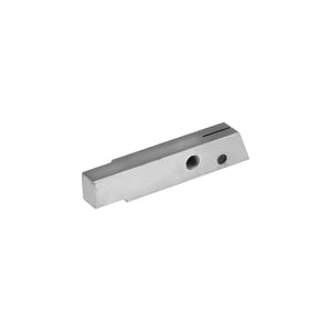 11004 - Saw Guide, Lower w/Plug Stainless Steel