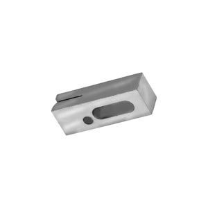 11038 - Saw Guide, Upper w/Plug Stainless Steel